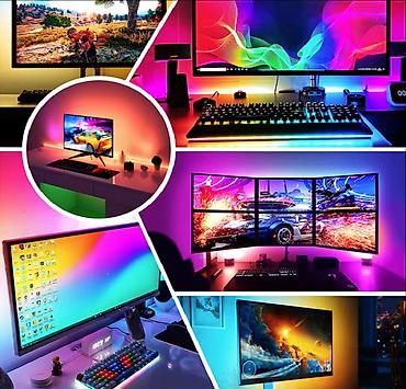 ргб палка: Светодиодная лента RGBIC для HDTV и монитора компьютера, с умным — 6