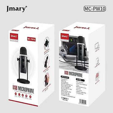 бас гитара цена: Профессиональный студийный микрофон Jmary MC-PW10 Профессиональный — 10
