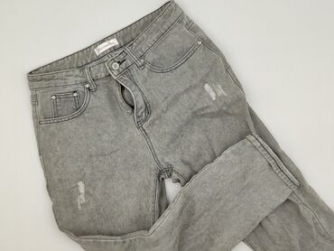 spodnie plus size wysoki stan: Jeans for women, size S (EU 36)