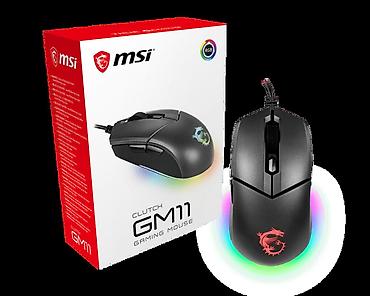 dell notbuk: "MSI Gaming CLUTCH GM11" oyun siçanı 10 Milyon klikdən çox davam edən — 5