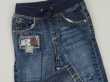 pinko jeansy: Spodnie jeansowe, 1.5-2 lat, 92, stan - Bardzo dobry
