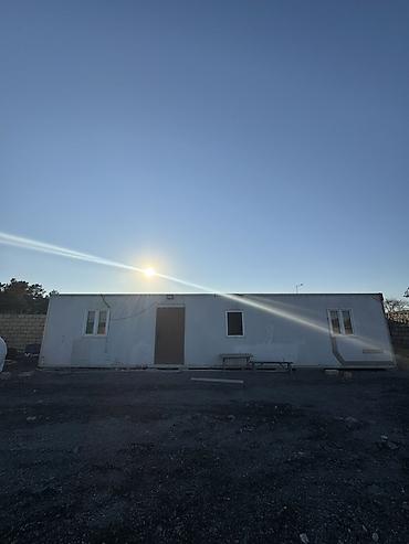 beton konteyner: Satılır: Modul/konteyner tipli yaşayış/ofis bloku 2 Otağ 1 Hamam — 1