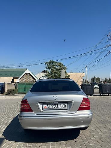mersedes e class: Mercedes-Benz S-Class: 2002 г., Автомат, Седан — 3