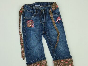 legginsy jeansowe dla dziewczynki: Jeans, Lupilu, 1.5-2 years, 92, condition - Very good