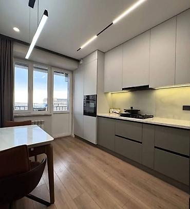 flat osh: 2 комнаты, 63 м², Пишпек 7 этаж, Дизайнерский ремонт — 7