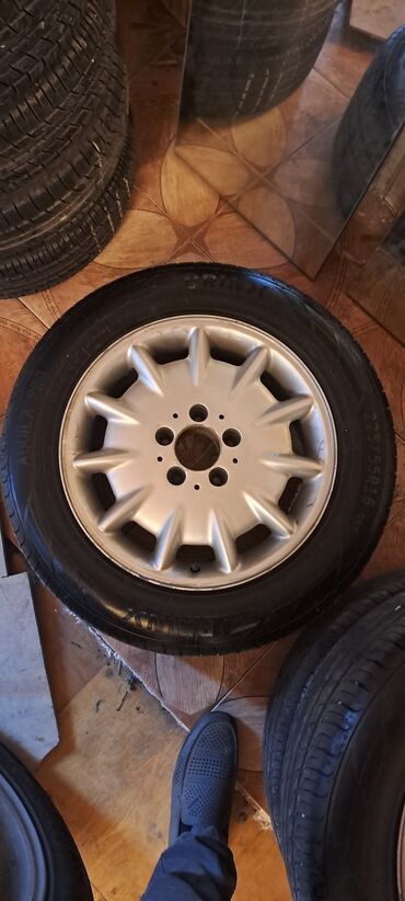 Disklər: İşlənmiş Disk təkər Mercedes-Benz 225 / 55 / R 16, 5 Boltlu