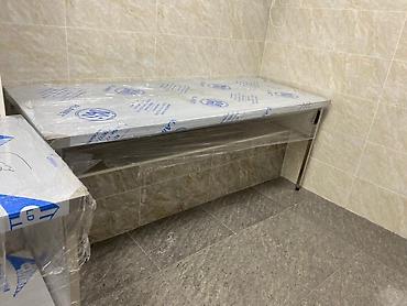 каф марям: Ванна моечная, мойка, стол из нержавейки, стол нейтральный, стеллажи — 6