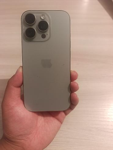 IPhone 16 Pro, Б/у, 256 ГБ, Зарядное устройство, Защитное стекло, Чехол, 90 %