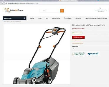 Kosilice i trimeri: Električna kosilica Gardena 32E (model 04073-20) - Tip: električna — 3