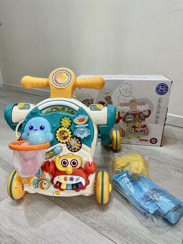 игрушка с пледом внутри: 🎊 Ходунки 4 в 1 Huanger 🎊 🦶Первые шаги с удовольствием 🥳 💫 4 режима