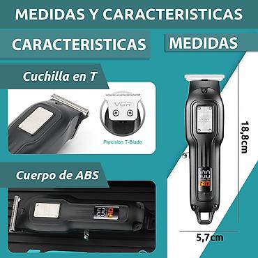 sac ucun moyka: Trimmer VGR 918 - 600mAh / 100 Dəqiqə / 1 Sürət 6500RPM / Cord/Cordles — 9