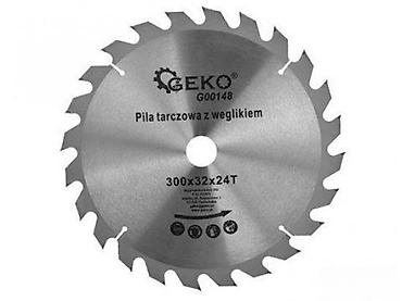 laser 360 parkside: Testera sa vidija za drvo – 300 mm, 24 zuba, 32 mm rupa GEKO, Poljska — 1