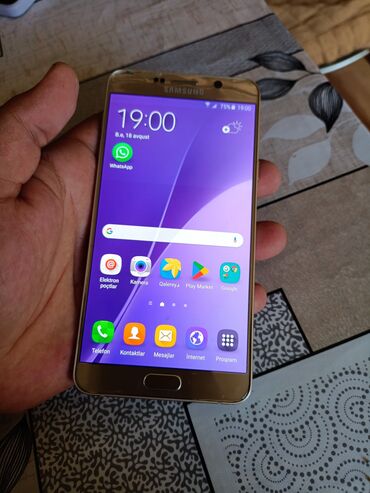 Samsung Galaxy Note 5, 32 ГБ, цвет - Золотой, Гарантия, Отпечаток пальца, Беспроводная зарядка