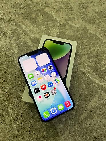 Мобильные телефоны: Продаю Iphone 14 128 gb память, ёмкость аккумулятора 84% Все в — 1