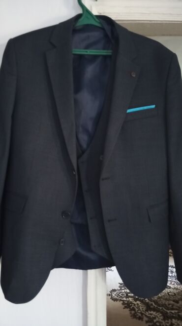50 размер мужской одежды параметры: Костюм 5XL (EU 50), цвет - Синий