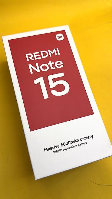 Redmi: Redmi, Redmi Note 15, Б/у, 256 ГБ, 2 SIM — 1