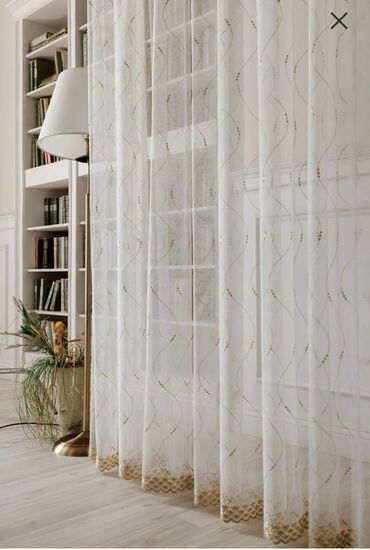 Pərdə və tüllər: Yeni, Tül, rəng - Qızılı, Pulsuz çatdırılma -da lalafo.az — 9 Pərdə və tüllər: Yeni, Tül, rəng - Qızılı, Pulsuz çatdırılma — 9