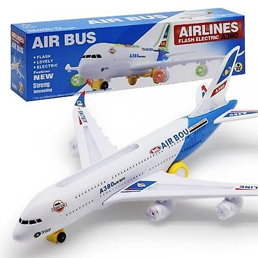 Игрушки: Игрушечный самолет AIR BUS A380 (AIRLINES Flash Electric) - Модель — 1