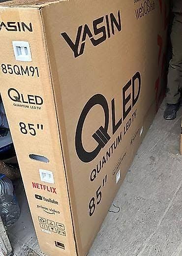 Телевизоры: АКЦИЯ📣❗❗❗ Телевизор YASIN 85QM91 QLED 85" по оптовой цене! - — 1