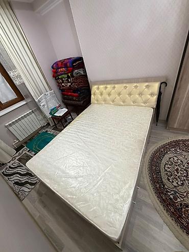 двуспалка: Двуспальная кровать, Новый, С мягким изголовьем, длина - 230 см — 2