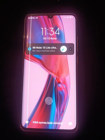 sazz online odeme: Xiaomi Mi Note 10 Lite, 128 GB, rəng - Qara, 
 İki sim kartlı