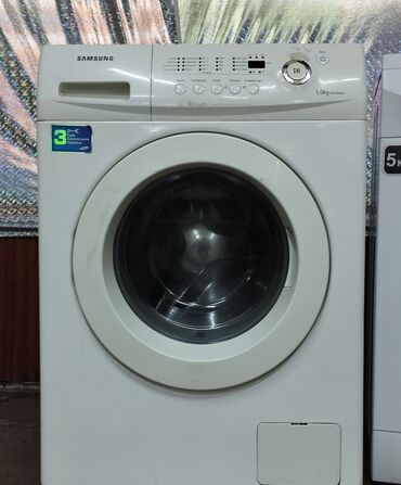ремонт стиральных машинок: Стиральная машина Samsung, Б/у, Автомат, До 6 кг