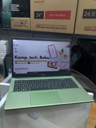 Monitorlar: İşlənmiş Acer Aspire, 15.6 ", Intel Core i5, 512 GB