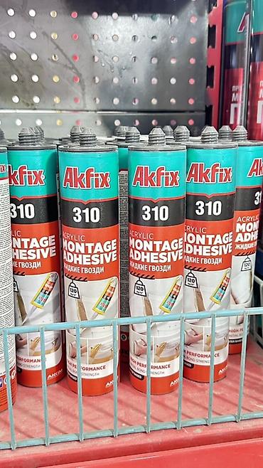 Монтажный клей: Akfix, Для дерева, В розницу — 1
