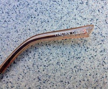 Naočare: Futuristic Geometric naočare za sunce. Italian design. Futuristic — 7