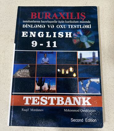 Kitablar, jurnallar, CD, DVD: İngilis dili Test bankı