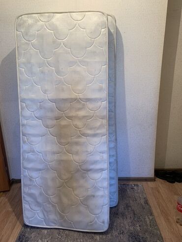 наматрасник бу: Спальный матрас, Б/у, Односпальный, Кыргызстан, Пружинный, Жаккард, Lina (Лина), Матрасы средней жесткости, Самовывоз, Платная доставка
