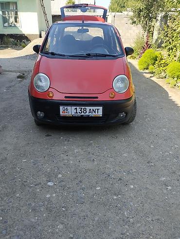 супорт матиз: Daewoo Matiz: 2007 г., Кол менен иштөөчү, Бензин, Хетчбек — 6