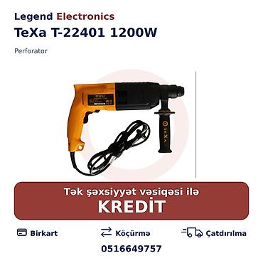 disk yonan aparat: Elan başlığı: Perforator TeXa T-22401 1200W Elan mətni: TeXa T-22401 — 1