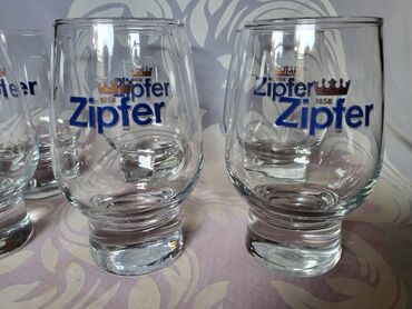 Čaše: Case,vintaz,nove za pivo Zipfer. Case za pivo sve na njima odsjaj od — 7
