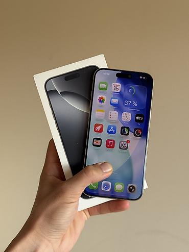 aphone xs max: IPhone 16 Pro Max, Б/у, 256 ГБ, White Titanium, Кабель, Коробка, 90 % — 2