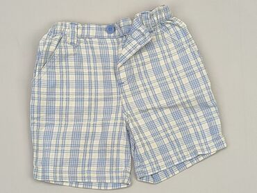 spodnie w kratę dziecięce: Szorty, 3-6 m, stan - Dobry