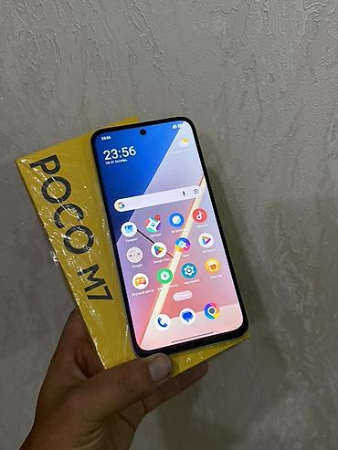 хонор 7 а: Poco M7, Б/у, 256 ГБ, цвет - Голубой, 2 SIM — 4