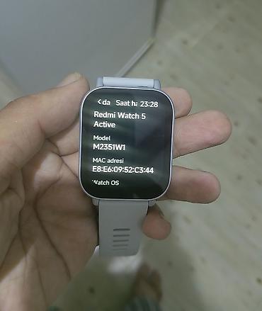 Smart saatlar: Yeni, Smart saat, Xiaomi, Suya davamlı, rəng - Ağ — 6