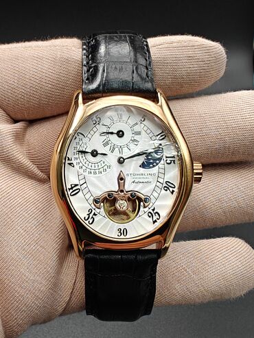 золотое кольцо 375 пробы цена: Мужские американские механические часы Stuhrling original Создавать