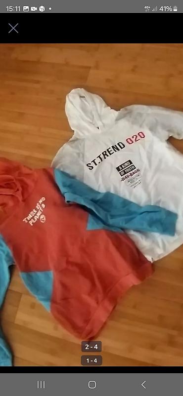 Uşaqlar üçün digər geyimlər: Uşaq geyimləri seti - Qışlıq kapuşonlu jaket: boz-yaşıl-qara rəng — 15