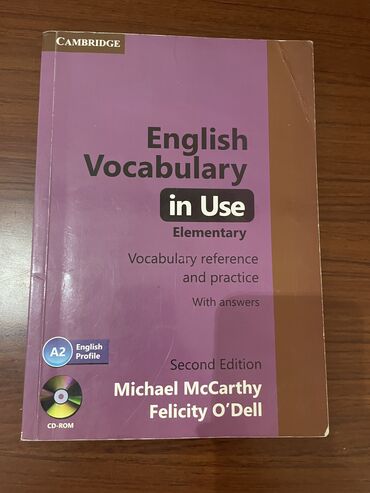 Digər kitablar və jurnallar: 'English Vocabulary In Use Elementary' Ela veziyyetdedir. Uni ucun