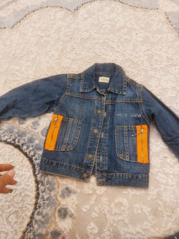 Cinslər və şalvarlar: Uşaq üçün denim şalvar dəsti - 4 fərqli model: 1) Tünd mavi, yarı — 28