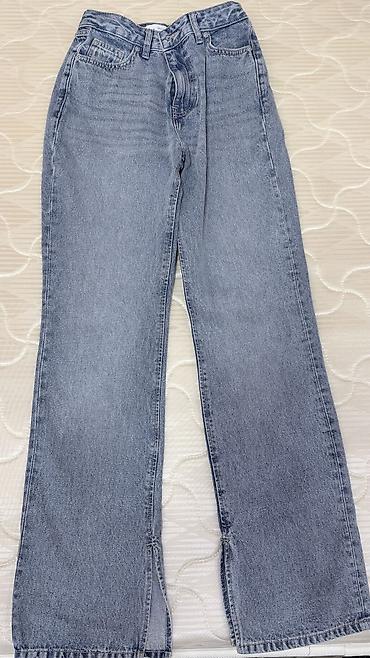 Джинсы: Джинсы, Прямые, H&M, Средняя талия, M — 3