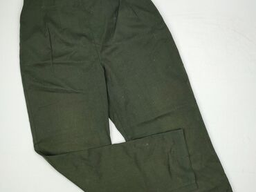 mango spodnie woskowane: Material trousers for women, M (EU 38)