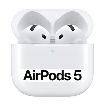 айр подс: Беспроводные наушники AirPods 5 - Форм‑фактор: полностью беспроводные — 1