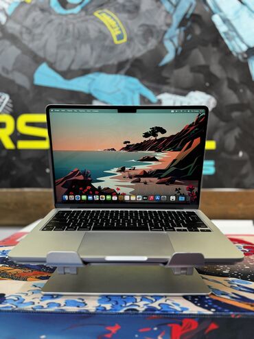 apple macbook m2: Ноутбук, Apple, 8 ГБ ОЗУ, Apple M3, 13.5 ", Для работы, учебы, память SSD