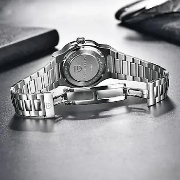 Ručni satovi: PAGANI DESIGN PD-1728 - Bela - Patek Philippe Nautilus Potpuno nov — 3
