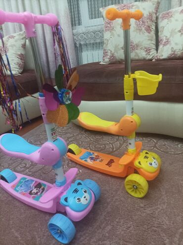 Samokatlar: Scooter 🌀 Açılıb yığılır 🌀 Oturub sürmək olur 🌀 işıqlı 🌀 səbəti ve -da lalafo.az — 3 Samokatlar: Scooter 🌀 Açılıb yığılır 🌀 Oturub sürmək olur 🌀 işıqlı 🌀 səbəti ve — 3