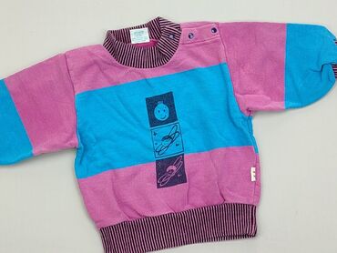 sweterek dla dziecka na szydełku: Bluza, 9-12 m, stan - Dobry