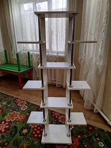 лианы: Полка, этажерка для цветов, Новый, ЛДСП — 4